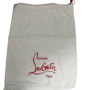 CHRISTIAN LOUBOUTIN Authentic Drawstring Dustbag